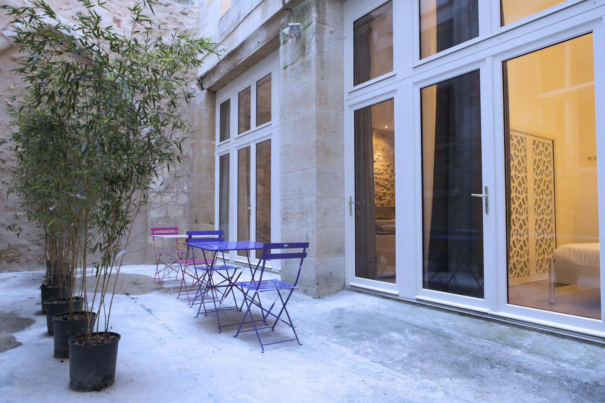 Ausone Beautiful Loft Apartment In Historical Center + Terrace And Parking Bordeaux Exterior foto